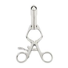 Plug anal MR. STEEL Barr Rectal Speculum Small, în formă de specul, din oțel inoxidabil, lungime 15 cm (mic), argintiu