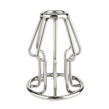 Plug anal MR. STEEL Trapezoid Wire Plug Small, design deschis cu tije din oțel inoxidabil, lungime 8 cm (mic), argintiu
