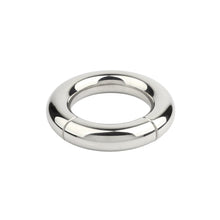 Inel pentru testicule MR. STEEL MBS Stackable Weight, cu deschidere magnetică, din oțel inoxidabil, diametru 4.8 cm (mare), argintiu