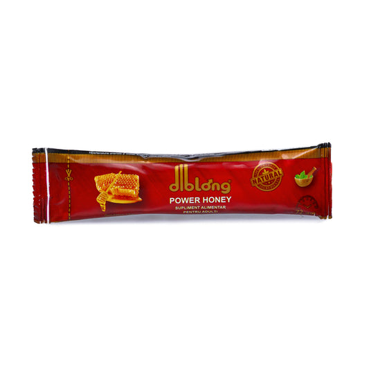 Miere afrodisiac premium concentrat DIBLONG POWER HONEY, pentru cresterea libidoului, potenta, erectie, ejaculare precoce, Unisex, 100% natural, 1 plic x 15 g