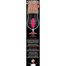 Vibrator rabbit realist NASSTOYS Realskin Hot Cock Rotating, cu funcții de încălzire, rotație și penetrare automată, culoarea pielii