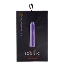 Stimulator clitoris NU SENSUELLE Bullet Iconic, cu funcție de memorie, 20 funcții de vibrație, culoare mov