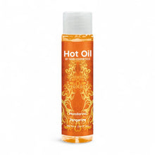 Ulei de masaj, NUEI - HOT OIL, sarutabil, cu efect de incalzire si aroma de Mandarine, 100 ml
