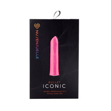Stimulator clitoris NU SENSUELLE Bullet Iconic, cu funcție de memorie, 20 funcții de vibrație, culoare roz