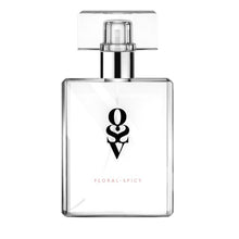 Parfum cu feromoni pentru femei OBSESSIVE Floral-Spicy, note de ambră, vanilie, iasomie și ylang-ylang, culoare corai, 30 ml
