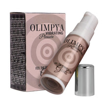 Ulei vibrator unisex OLIMPYA Vibrating Pleasure, pentru stimularea zonelor intime, cu efect puternic de furnicături, 6 ml (bej)