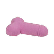 Bombă de baie efervescentă OOTB Willy, în formă de penis, pentru băi erotice în cuplu, cu aromă de căpșuni, roz