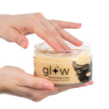 Crema pentru corp Orgie - Glow Shimmer, pentru hidratare intensa, cu particule stralucitoare, 250 ml