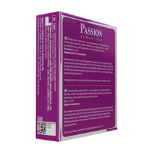 Prezervative PASSION Sensation, din latex natural, lubrifiate, texturate și rezistente, diametru 52 mm, 3 buc