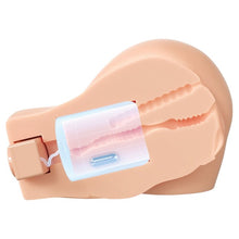 Masturbator PDX ELITE Back That Ass Up, în formă de fund, simulare vaginală și anală, cu 12 funcții de vibrație, 6 funcții de aspirare