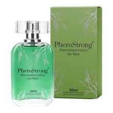 Parfum cu feromoni PHEROSTRONG Entice, pentru bărbați, cu note de bergamotă, floare de portocal și patchouli, 50 ml