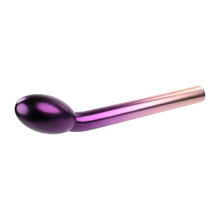 Vibrator pentru punctul G PLAYBOY Afternoon Delight, 7 funcții de vibrație, rezistent la apă, lungime 21 cm, mov și roz cromat