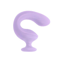 Vibrator dublu PLAYBOY Rev Me Up, cu mâner ergonomic, pentru stimulare clitoris și punctul G, 8 funcții de vibrație, mov
