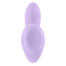 Vibrator dublu PLAYBOY Rev Me Up, cu mâner ergonomic, pentru stimulare clitoris și punctul G, 8 funcții de vibrație, mov