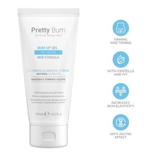 Gel pentru ridicare și fermitate fese PRETTY BUM Bum Up Gel, cu Centella și iederă, efect anti-îmbătrânire, 100 ml
