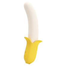 Vibrator PRETTY LOVE Banana Geek, în formă de banană, 3 funcții de penetrare automată, 7 funcții de vibrație, galben