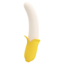 Vibrator PRETTY LOVE Banana Geek, în formă de banană, 3 funcții de penetrare automată, 7 funcții de vibrație, galben