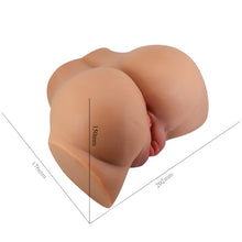 Masturbator realistic PRETTY LOVE Crazy Bull Emilia, simulare vaginală și anală cu textură realistică, funcții multiple de vibrație