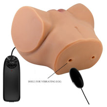 Masturbator realistic PRETTY LOVE Crazy Bull Emilia, simulare vaginală și anală cu textură realistică, funcții multiple de vibrație