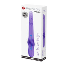 Vibrator PRETTY LOVE Pazuzu, cu 3 funcții de penetrare automată, rezistent la apă, lungime 29.2 - 36.2 cm, culoare mov