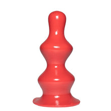 Plug anal PROWLER RED Doowy Red, din PVC, lungime inserabilă 17.8 cm, diametru 7.7 cm, culoare roșu