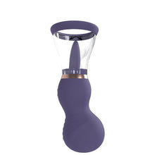 Pompă electrică PUMPED Sensual Vulva & Breast Pump, pentru stimularea zonelor erogene feminine, culoare mov