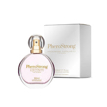 Parfum cu feromoni PHEROSTRONG Popularity For Women, pentru femei, note de bujor, iasomie și mosc, 50 ml