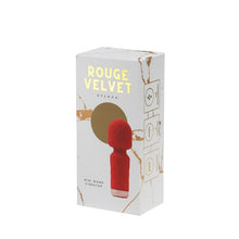 Aparat de masaj mini ROUGE VELVET Eterna, pentru corp și zonele intime, 10 funcții de vibrații ultra-puternice, roșu