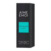 Parfum cu feromoni RUF Aime Emoi Lust, pentru femei, note de cocos, floare de portocal și ylang ylang, 50 ml