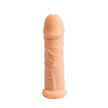 Manșon pentru extensia penisului LOLA Real Bubbles, +1 cm în lungime, +1.5 cm în grosime, culoarea pielii