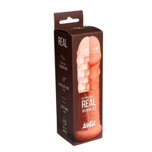 Manșon pentru extensia penisului LOLA Real Bubbles, +3 cm în lungime, +1.5 cm în grosime, culoarea pielii