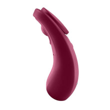 Vibrator pentru chilot SATISFYER Sexy Secret, cu control prin aplicație, cu vibrații personalizate, rezistent la apă IPX7, mov