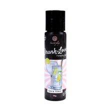 Balsam intim comestibil SECRET PLAY Drunk in Love - Gin & Tonic, pentru corp și zone erogene, cu aromă de gin & tonic, 58 gr