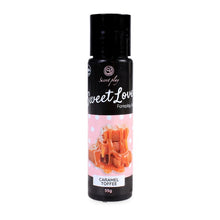 Gel intim comestibil SECRET PLAY Sweet Love - Caramel Toffee, cu aromă de caramele, 55 gr