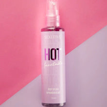 Spray cu feromoni pentru corp SEXITIVE Hot Inevitable Body Splash, pentru femei, note de mango, iasomie și vanilie, 100 ml