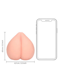 Masturbator S-LINE BY SHOTS „Do you want a peach of me?”, în formă de piersică, simulare ultra-realistă, culoarea pielii