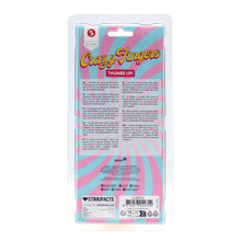 Dildo S-LINE BY SHOTS Thumbs up, în formă de deget, din silicon lichid, cu bază cu ventuză pentru fixare, lungime 17 cm, culoarea pielii
