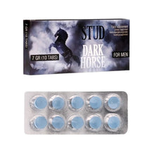 Capsule STUD Dark Horse, cu ginseng și ashwagandha, pentru erecții puternice și de durată, 10 buc