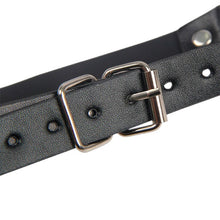 Ham feminin SUBBLIME Bondage Leather Strap, pentru jocuri BDSM, cu căluș și cleme pentru sâni, negru, mărime universală (953720)