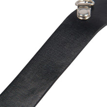Ham feminin SUBBLIME Bondage Leather Strap, pentru jocuri BDSM, cu căluș și cleme pentru sâni, negru, mărime universală (953720)
