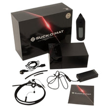 Masturbator automat SUCK-O-MAT 3, 10 funcții de simulare sex oral, cu 280 impulsuri pe minut, 10 funcții de vibrație, negru cu gri