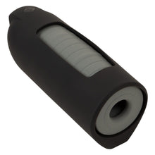 Masturbator automat SUCK-O-MAT 3, 10 funcții de simulare sex oral, cu 280 impulsuri pe minut, 10 funcții de vibrație, negru cu gri