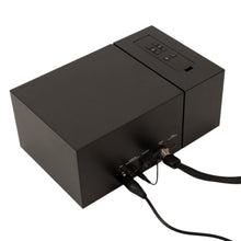 Masturbator automat SUCK-O-MAT 3, 10 funcții de simulare sex oral, cu 280 impulsuri pe minut, 10 funcții de vibrație, negru cu gri