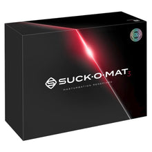 Masturbator automat SUCK-O-MAT 3, 10 funcții de simulare sex oral, cu 280 impulsuri pe minut, 10 funcții de vibrație, negru cu gri