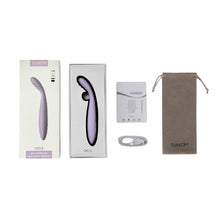 Vibrator SVAKOM CICI 2, pentru stimularea punctului G, cu control prin aplicație, funcție de încălzire, 5 funcții de vibrație, 5 viteze, mov