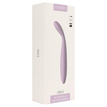 Vibrator SVAKOM CICI 2, pentru stimularea punctului G, cu control prin aplicație, funcție de încălzire, 5 funcții de vibrație, 5 viteze, mov