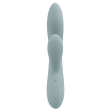 Vibrator rabbit SVAKOM CHIKA, pentru clitoris și punctul G, control prin aplicație, cu funcție de încălzire, 6 funcții de vibrație, verde