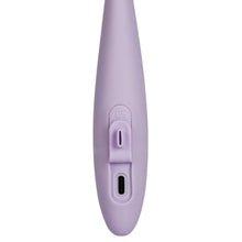 Vibrator rabbit subțire SVAKOM CICI+ 2, control prin aplicație, cu funcție de încălzire, 5 funcții de vibrație, mov