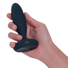 Vibrator anal SVAKOM JORDAN, control prin aplicație și telecomandă, 5 funcții de penetrare automată, 5 funcții de vibrație, albastru