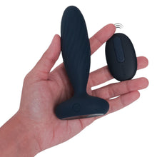 Vibrator anal SVAKOM JORDAN, control prin aplicație și telecomandă, 5 funcții de penetrare automată, 5 funcții de vibrație, albastru